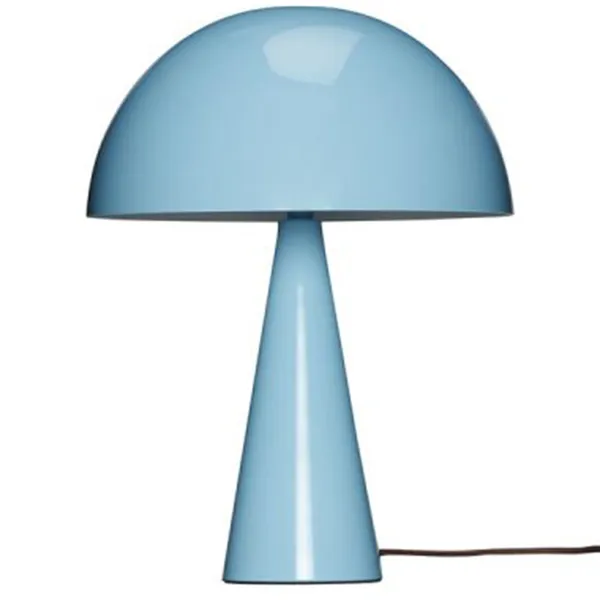 Mush Mini Bordlampe Lyseblå/Brun