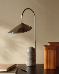 Arum Bordlampe Rustfritt Stål