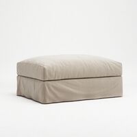 Stopning Til Le Grand Air Fotskammel Bomull Beige