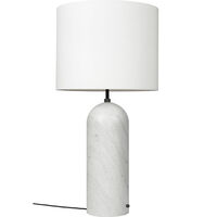 Gravity XL Gulvlampe Lav White Marble / Hvit
