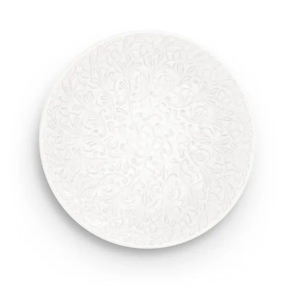 Lace Lautanen Ø20cm Valkoinen