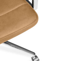 455+ Svingstol Med hjul Camel Leather