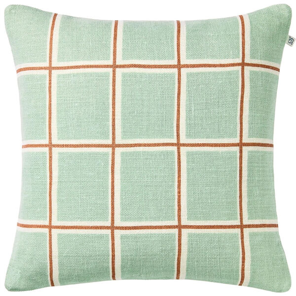 Raha Pudebetræk 50x50 cm Aqua / Apricot Orange