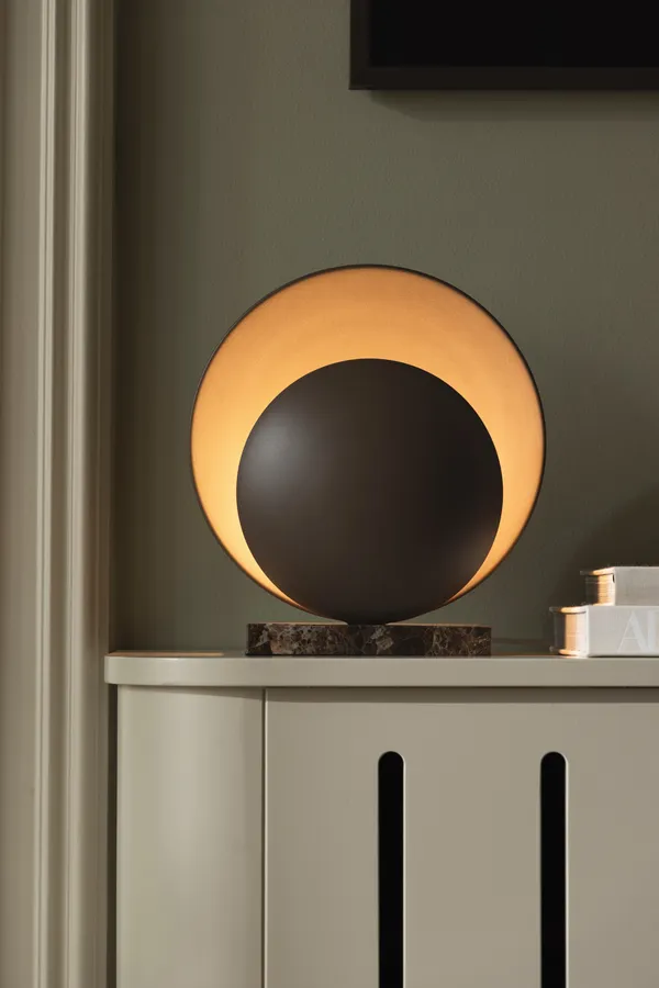 Orbit Bordlampe Mocha