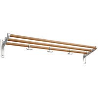 Nostalgi Hattehylde 100 cm Aluminium / Bambus