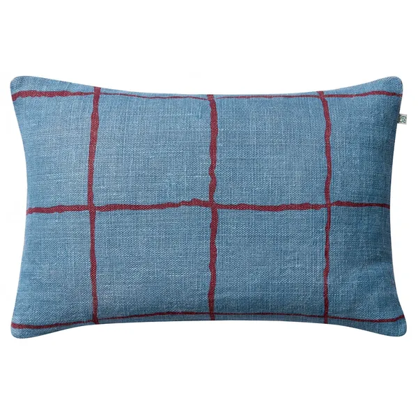 Chakra Tyynynpäällinen 40x60 cm Dusty Blue / Ruby
