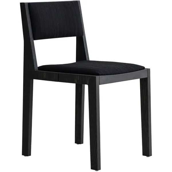 016 Maasto Spisestol Helkledd Sort