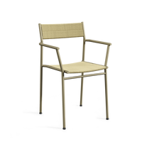 Vev Spisebordsstol Med Armlæn Grey Beige/Natual