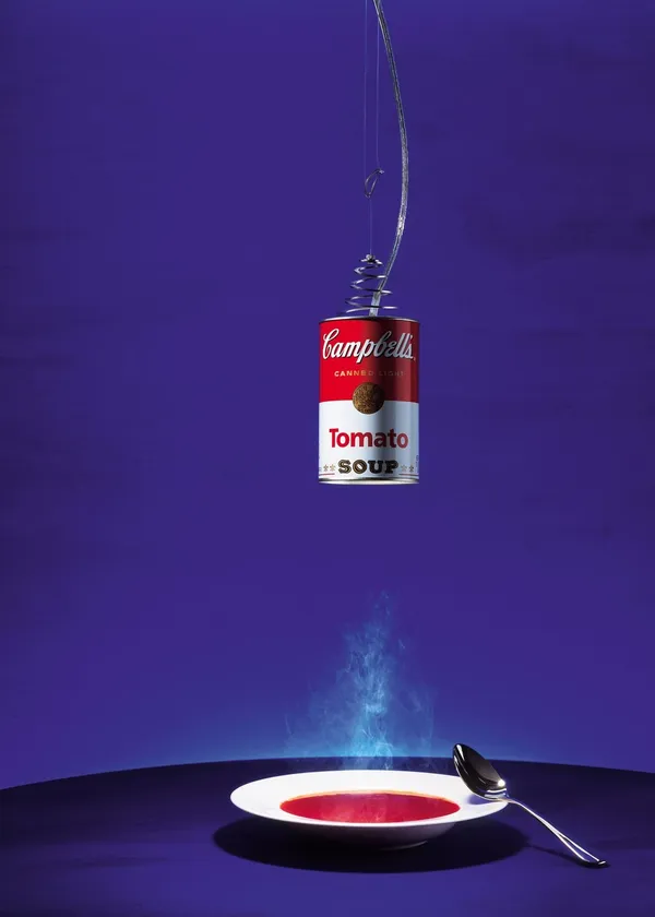 Canned Light Pendel Rød