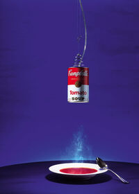 Canned Light Pendel Rød