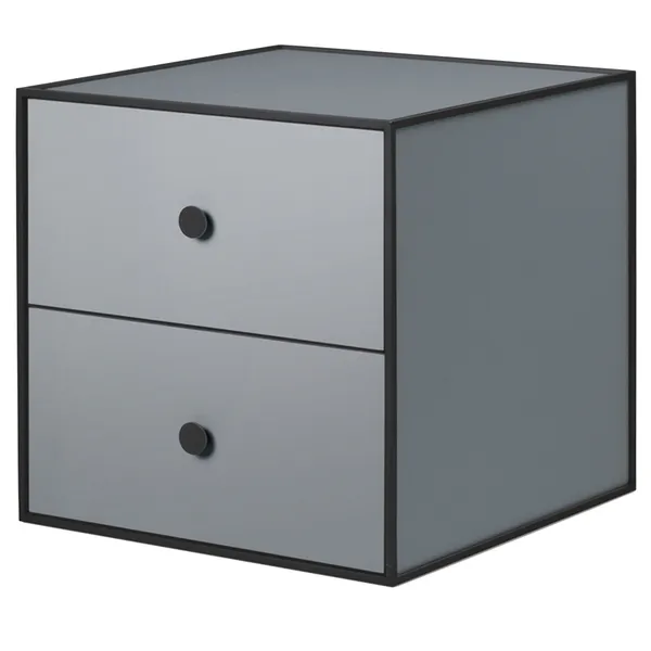 Frame 35 Sengebord med 2 Skuffer Sand