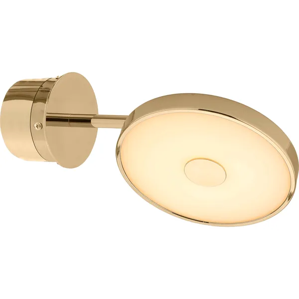 Asteria Vägglampa Kort & Fastkopplad Polerad Mässing