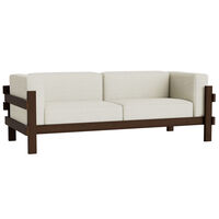 Kube 3-Seter Sofa Mørkebrun / Remix 223