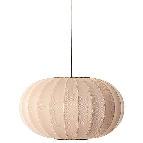 Knit-Wit LED Pendel Oval Ø57 cm Sand Stone