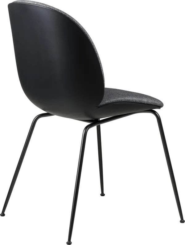 Beetle Stol Polstret Front / Konisk Fot Plain 0023