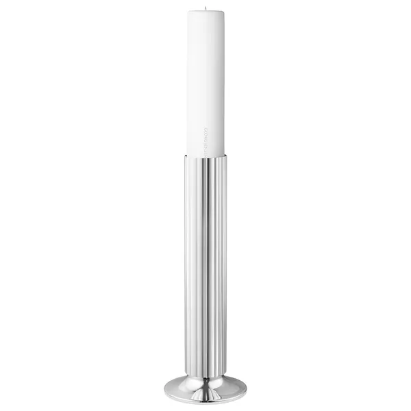 Bernadotte Lysestage Rustfrit Stål 40 cm