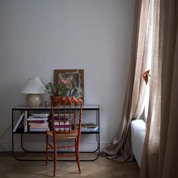 Ellie Gardin Dubbel Bredd 290x270 cm Naturrosa