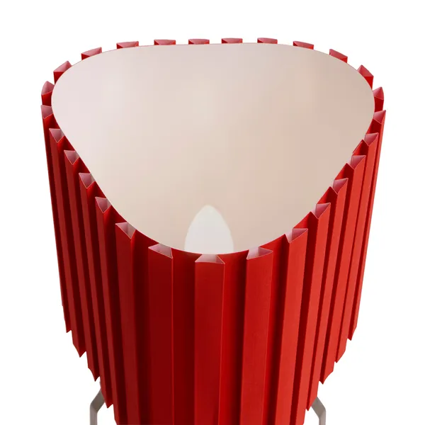 Canelé Bordlampe Tomato Red