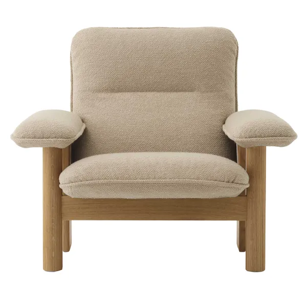 Brasilia Lenestol Natural Oak Bouclé 02 Beige