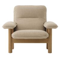 Brasilia Lenestol Natural Oak Bouclé 02 Beige