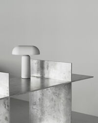 Porta Bordlampe Bærbar Grå