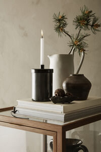 Countdown To Christmas Lysestage med Stearinlys Smoked Grey