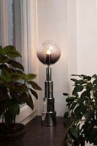 Astro 15 Table Lamp Chrome/Smoke