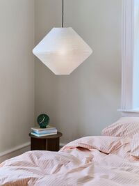 Paper Shade Diamond 60 Lampeskærm Classic White