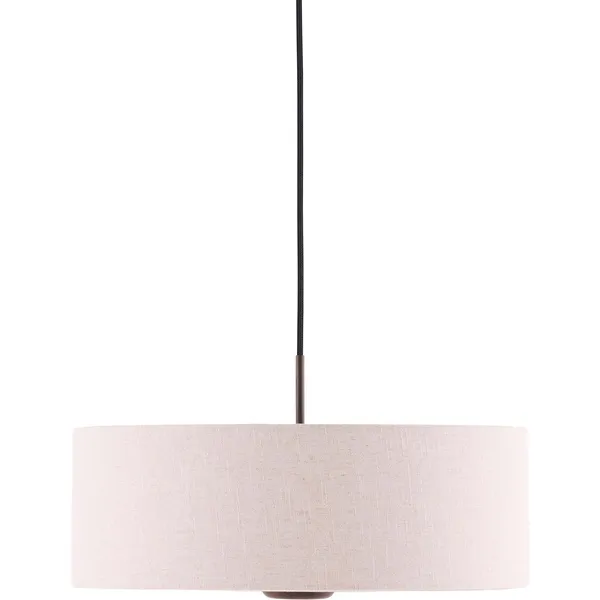 Bosco Pendel Beige / Mørkbejdset Eg