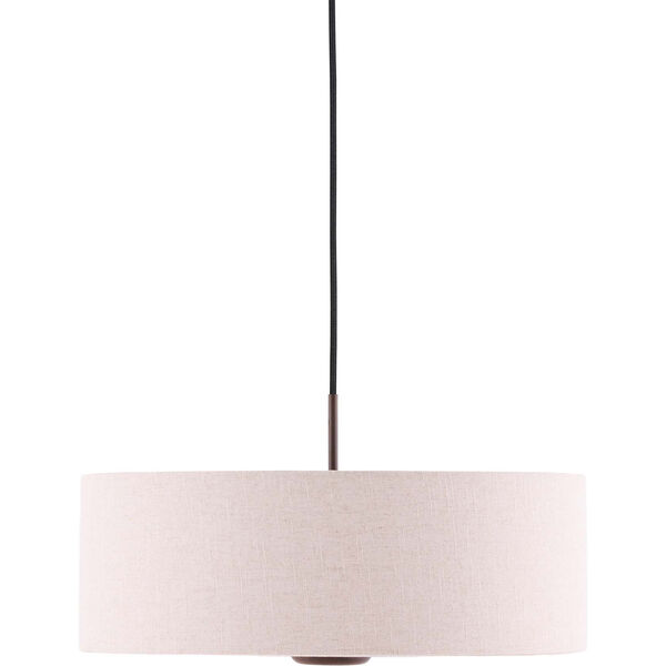 Bosco Pendel Beige / Mørkbejdset Eg