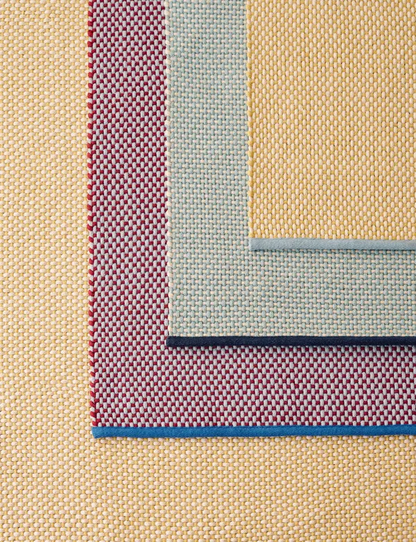 3 Colour Jutematta 170x240 cm Soft Yellow