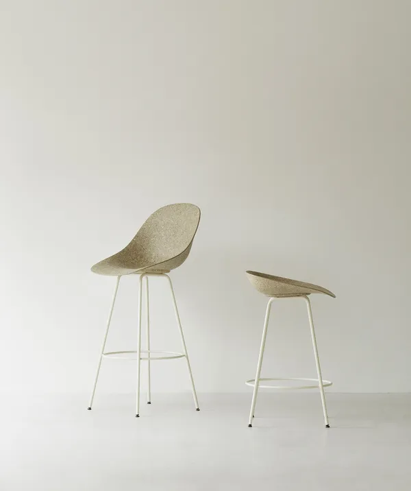 Mat Barstol 75 cm Seaweed / Cream