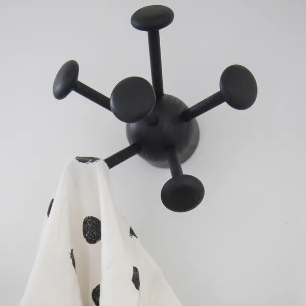 Wall Bug Koukku Ø16 cm Musta