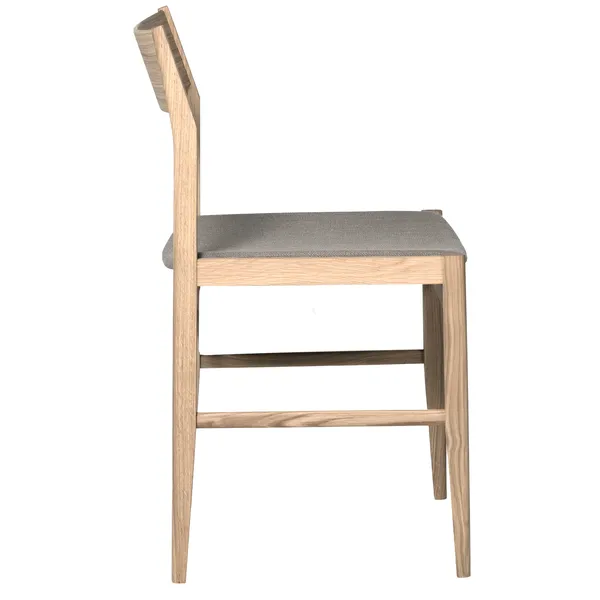 Siza Stol Hvid Pigmenteret Eg / Beige