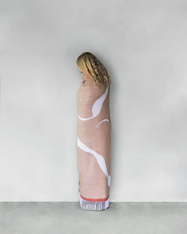 Gallery Pledd 125x170 cm Latte
