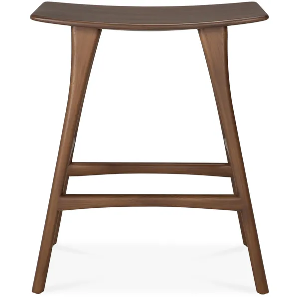 Osso Barstol 65 cm Sortbejdset Teak