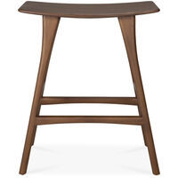 Osso Barstol 65 cm Sortbejdset Teak