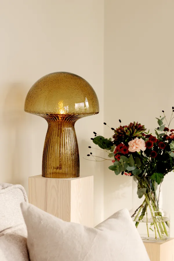 Fungo Bordlampe Special Edition 30 cm Brun
