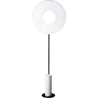 Iris Totem Golvlampa 60 cm Vit / Vit Marmor