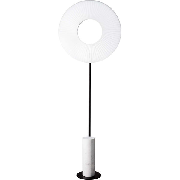 Iris Totem Golvlampa 60 cm Vit / Vit Marmor