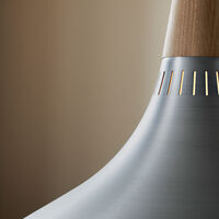 Orient Taklampe P1 Aluminium/ Eik