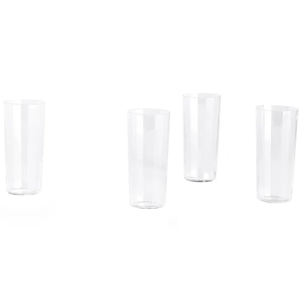 Angle Glass 4-pk Tall 13 cm