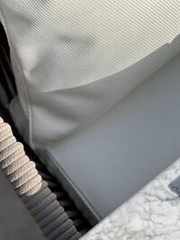 Plain Pute 45x45 cm Hvit
