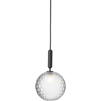 Miira 1 Pendel 200 mm Rock Grey / Klar