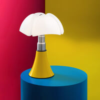 Pipistrello Mini Pop Bordlampe Bærbar Gul