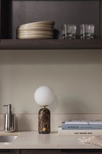 Torrano Bordslampa Portabel Brun Marmor