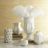 Muse Candle Holder Bowl Matt White Lyslykte Matthvit