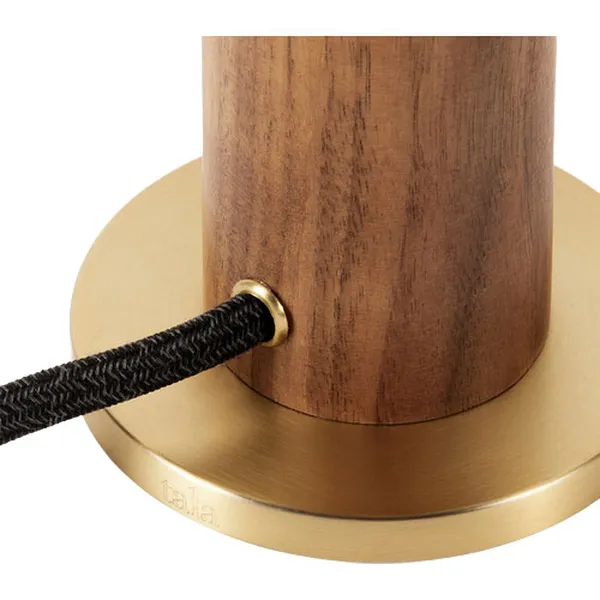 Tala Knuckle Table Lamp Walnut