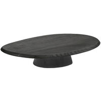 04 Low Dune Cake Stand Black