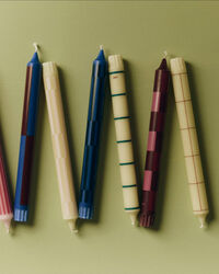 Pattern Ljus 4-pack Rosa / Bordeaux